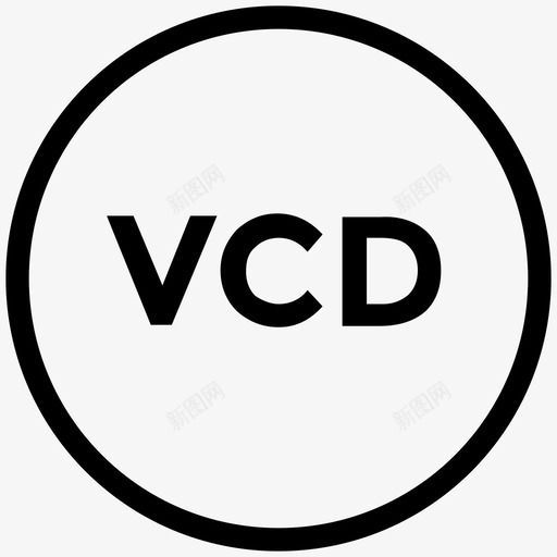 vcd电子线路图标svg_新图网 https://ixintu.com vcd 电子线路图标