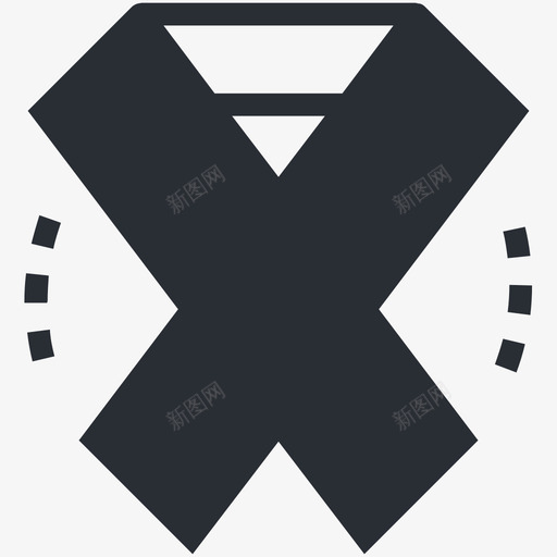 意识丝带医疗和健康图标svg_新图网 https://ixintu.com 医疗和健康图标 意识丝带