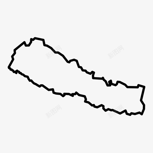 尼泊尔地区社区图标svg_新图网 https://ixintu.com 世界地图 位置 共和国 国家 地区 地图 导航 尼泊尔 社区 空间
