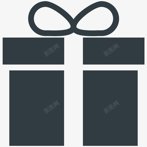 礼品盒时尚和服装酷标图标svg_新图网 https://ixintu.com 时尚和服装酷矢量图标 礼品盒