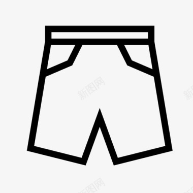 采购产品短裤衣服时装图标图标