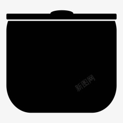 铜炊锅锅意大利面厨房图标高清图片