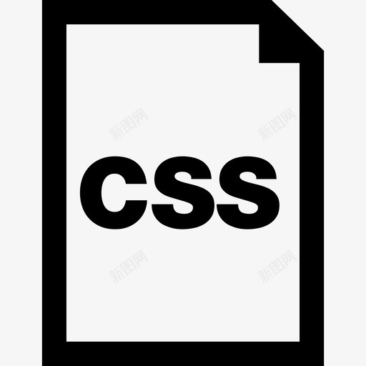 Css文档界面符号数据图标svg_新图网 https://ixintu.com Css文档界面符号 数据图标