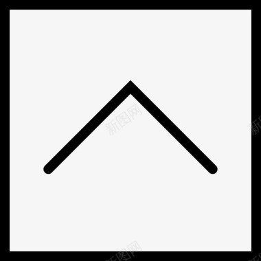 向上sqaresign图标图标