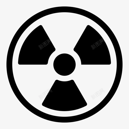 放射性生物危害化学反应图标svg_新图网 https://ixintu.com 化学反应 放射性 有毒 核 混合物1 生物危害 能量
