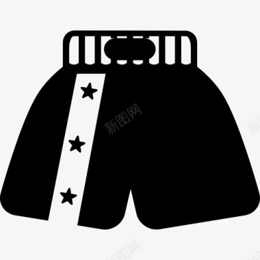 拳击拳击短裤运动型多运动型图标图标