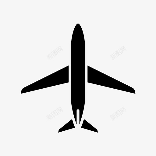 飞机747航空图标svg_新图网 https://ixintu.com 747 喷气式飞机 波音 直升机 空中客车 航空 运输 飞机