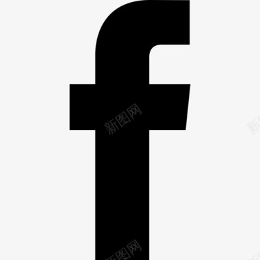 Facebook字母徽标社交基本信息图标图标