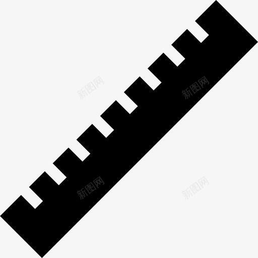 尺子长度测量图标svg_新图网 https://ixintu.com 实体 宽度 尺子 工作 工具 数据实体2 文具 测量 长度
