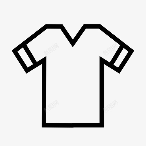 采购产品T恤衣服时装图标svg_新图网 https://ixintu.com T恤 上衣 时装 服装 洗衣 衣服 采购产品T恤 针织