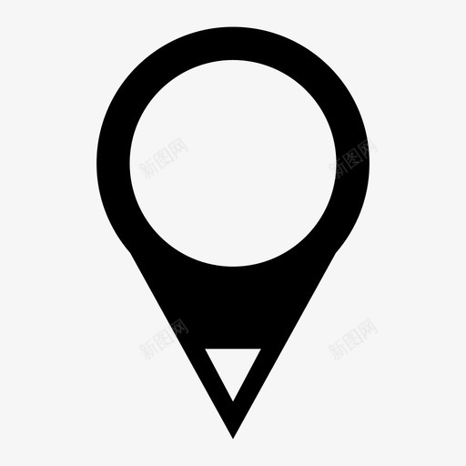 地图标记位置精确定位svg_新图网 https://ixintu.com gps 位置 区域 地图标记 地点 指示器 目的地 签入 精确定位