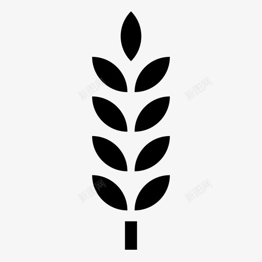 大麦针尖麦芽图标svg_新图网 https://ixintu.com 估算 免提 农场 危险 啤酒 大麦 小麦 电子商务 针尖 面包 麦芽