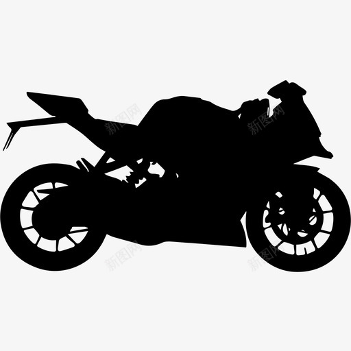 超级运动摩托车图标svg_新图网 https://ixintu.com 摩托车 超级运动