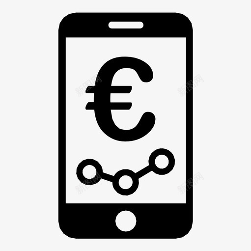 欧洲移动销售共享购买图标svg_新图网 https://ixintu.com iphone 共享 图形 图表 在线 智能手机 欧洲移动销售 经济 货币 购买 金融