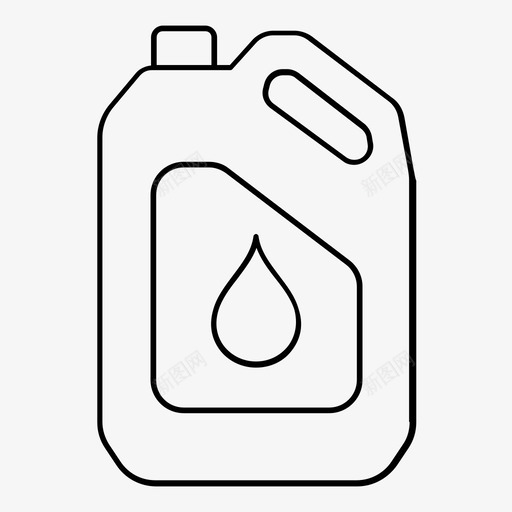 油浮油服务图标svg_新图网 https://ixintu.com 发动机 填充物 容器 服务 汽车 油 油量表 浮油 液滴 燃料 车辆 道路和导航概述