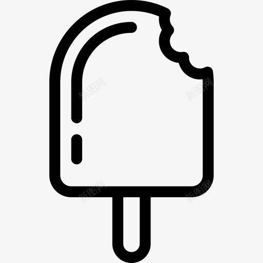 冰淇淋口味夏季图标svg_新图网 https://ixintu.com 冬季 冰淇淋 凉爽 口味 夏季 巧克力 户外活动第2部分 棒状 水果 牛奶 糖果 颜色