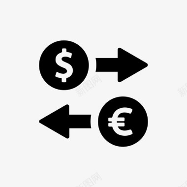 货币转换存储货币图标图标