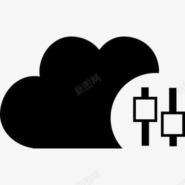 云设置界面符号数据图标图标