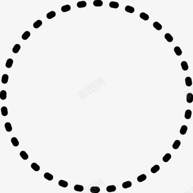 椭圆选框工具几何完美符号图标图标