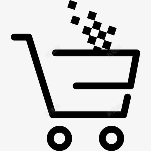购物车图形业务数据分析图标svg_新图网 https://ixintu.com 业务 数据分析 购物车图形