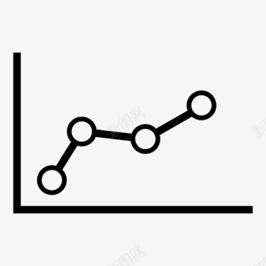 金融业务图表图标图标