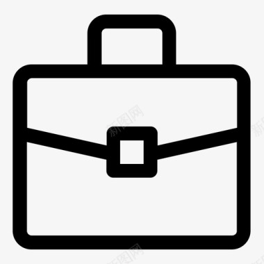 公文包旅行箱工具箱图标图标