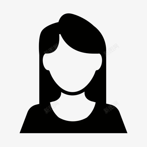 女性档案私人图标svg_新图网 https://ixintu.com 信息 图片 女士 女孩 女性 女性档案 年龄 性别 用户 私人