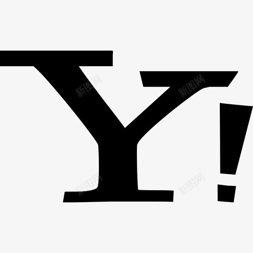带感叹号的雅虎字母徽标基本配置图标svg_新图网 https://ixintu.com 基本配置 带感叹号的雅虎字母徽标