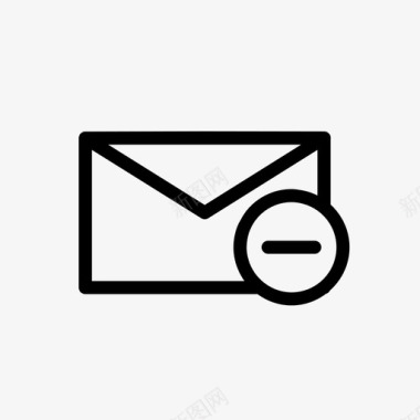 电子邮件接收消息图标图标