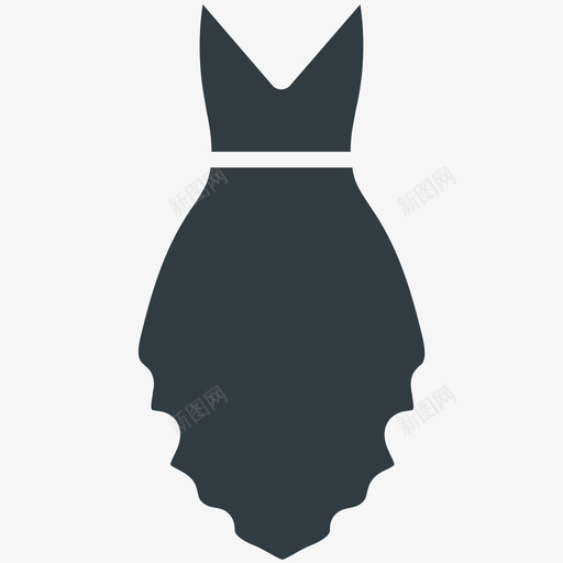 婚纱时尚和服装酷标图标svg_新图网 https://ixintu.com 婚纱 时尚和服装酷矢量图标