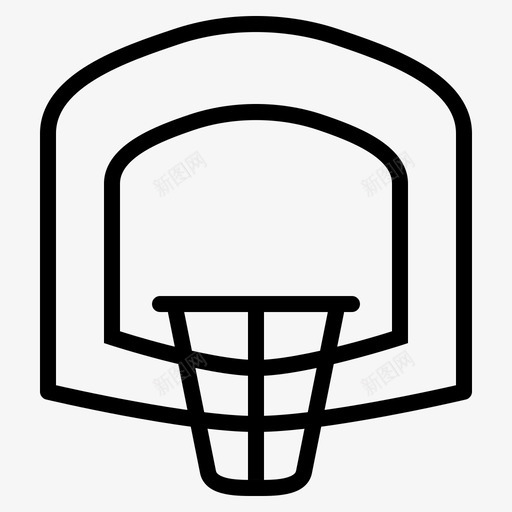 篮球圈得分打球图标svg_新图网 https://ixintu.com nba 得分 打球 斯伯丁 比赛 篮球圈