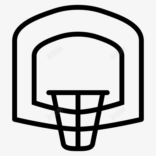 篮球圈得分打球图标svg_新图网 https://ixintu.com nba 得分 打球 斯伯丁 比赛 篮球圈