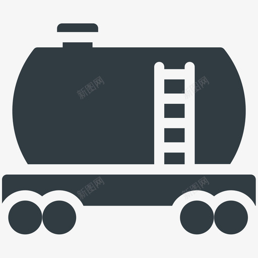 货运列车工业冷标图标svg_新图网 https://ixintu.com 工业冷矢量图标 货运列车