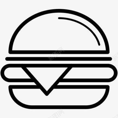 汉堡庆祝标图标图标