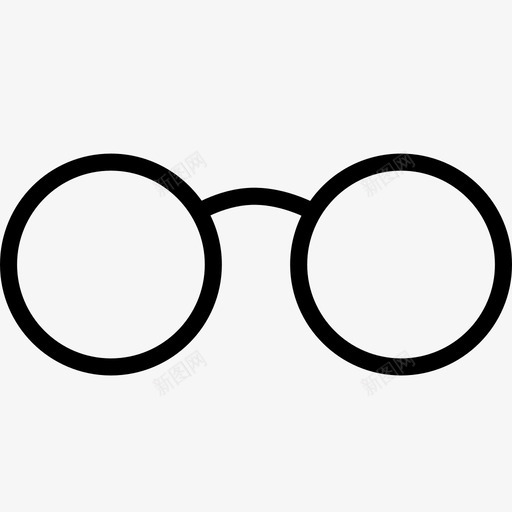眼镜视野阴影图标svg_新图网 https://ixintu.com 光滑的布料 眼镜 视觉 视野 边缘 镜子 镜框 阅读 阴影