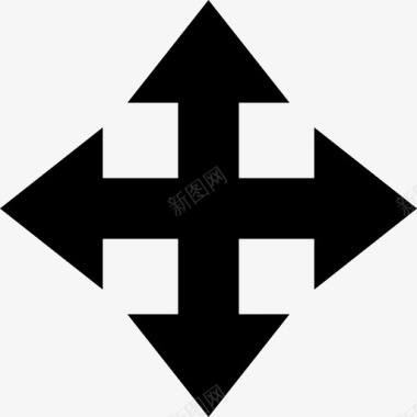 移动箭头界面符号要素图标图标
