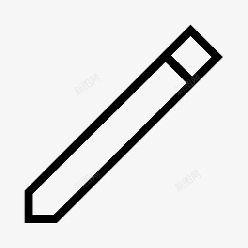 铅笔绘图仪器图标svg_新图网 https://ixintu.com 书写 仪器 各种2 器具 工具 涂鸦 笔记 绘图 铅笔