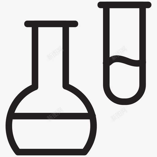 实验室研究网络和用户界面图标svg_新图网 https://ixintu.com 实验室研究 网络和用户界面图标