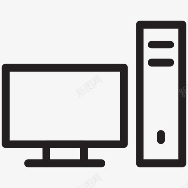 电脑cpu桌面图标图标