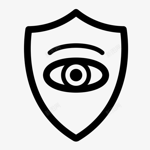 守护盾安全保护图标svg_新图网 https://ixintu.com azure blazon eye fess protectshield 保护 守护盾 安全 红色 防御