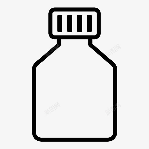 小药瓶瓶子容器图标svg_新图网 https://ixintu.com 医疗 实验室 容器 小瓶 小药瓶 瓶子 药品 香水