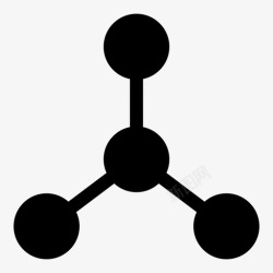 关节细胞分子地铁站中心连接图标高清图片