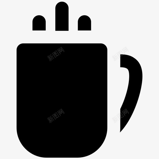 茶杯金融大胆的固体图标svg_新图网 https://ixintu.com 茶杯 金融大胆的固体图标