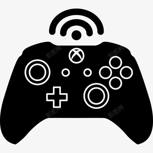 XboxOne无线控制控制视频游戏图标svg_新图网 https://ixintu.com XboxOne无线控制 控制 视频游戏