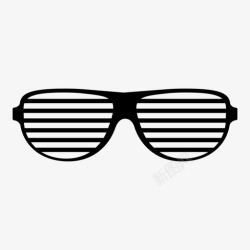 偏光镜太阳镜眼镜镜片图标高清图片