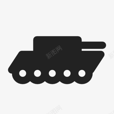 坦克武器战争图标图标