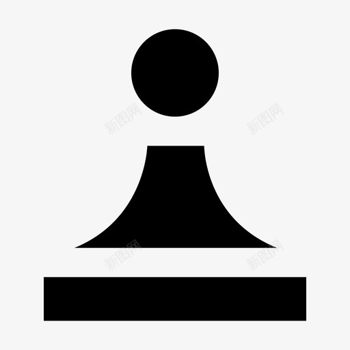 象棋棋子电玩材料标图标svg_新图网 https://ixintu.com 电玩材料设计图标 象棋棋子