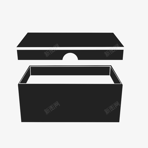 盒子鞋盒包装图标svg_新图网 https://ixintu.com 乐趣 包装 套装 打开 拉瓜格 盒子 箱子 送货 集装箱 鞋盒