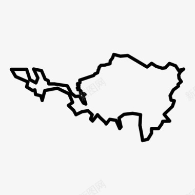 圣马丁岛国家位置图标图标