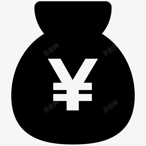 日元口袋商业大胆的固体图标svg_新图网 https://ixintu.com 商业大胆的固体图标 日元口袋